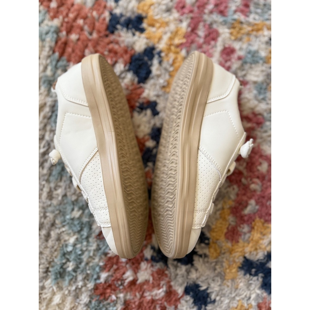 HEYDUDE Karina Duo Classic Women's 9 Ivory Leopard Sneaker Worn Once - Picture 5 of 10